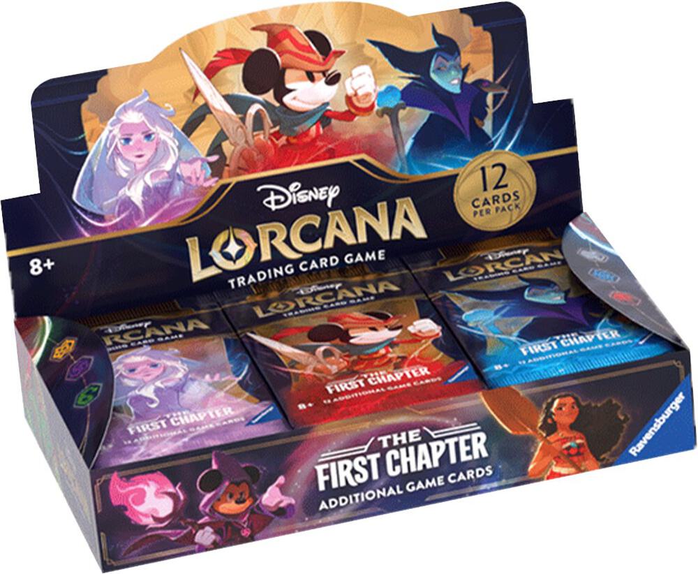 Disney Lorcana: The first chapter Booster BOX BOX (Recommended for 15+)
