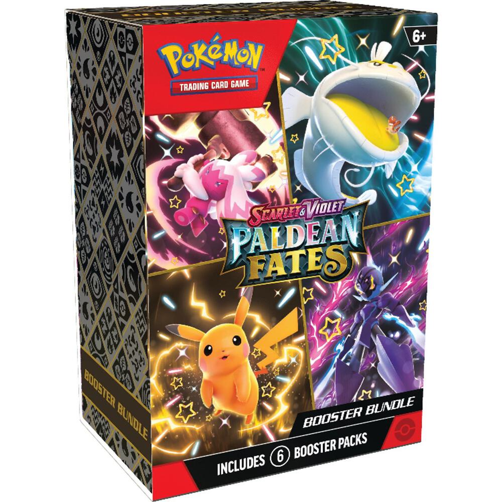 Pokemon Paldean Fates Booster Bundle (Recommended for 15+)