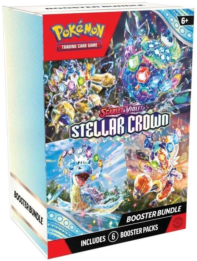 Pokemon Stellar Crown Booster Bundle (Recommended for 15+)