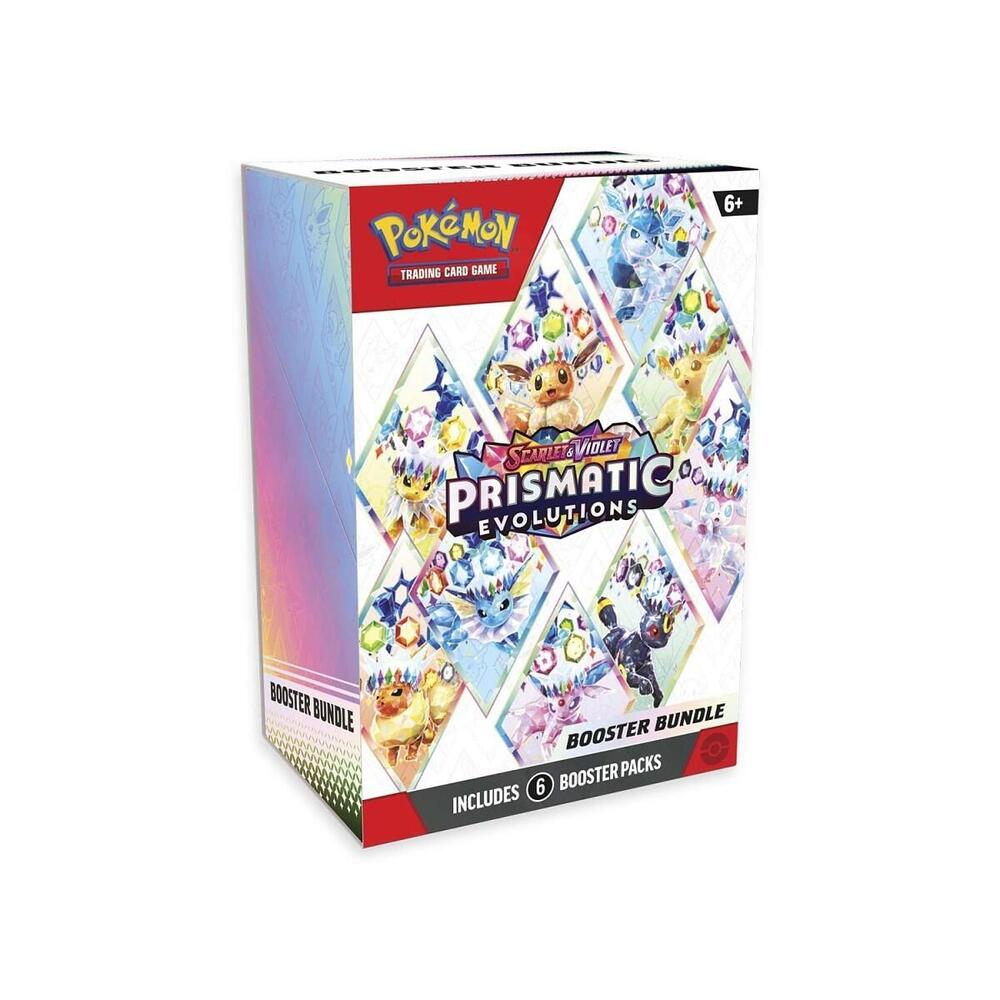 Pokemon Prismatic Evolutions Booster Bundle (Recommended for 15+)