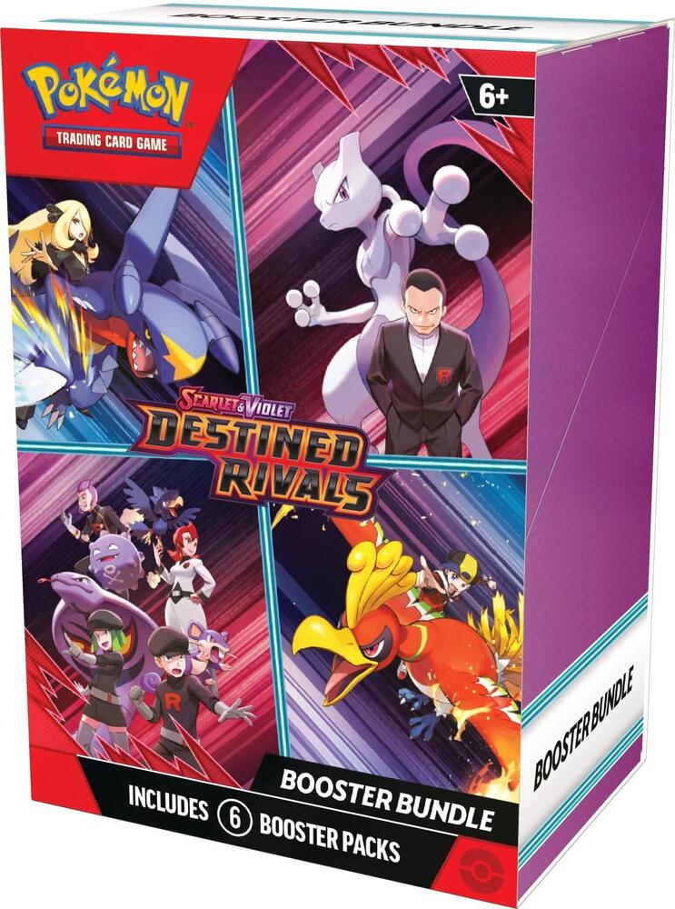 Destined Rivals Pokemon Booster Bundle (Recommended for 15+)