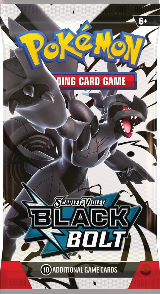 Black Bolt PACKS Pokemon Scarlet & Violet (Recommended for 15+)