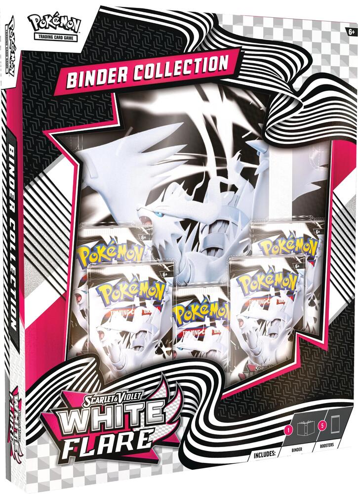 Pokemon White Flare Binder Collection (Recommend for 15+)
