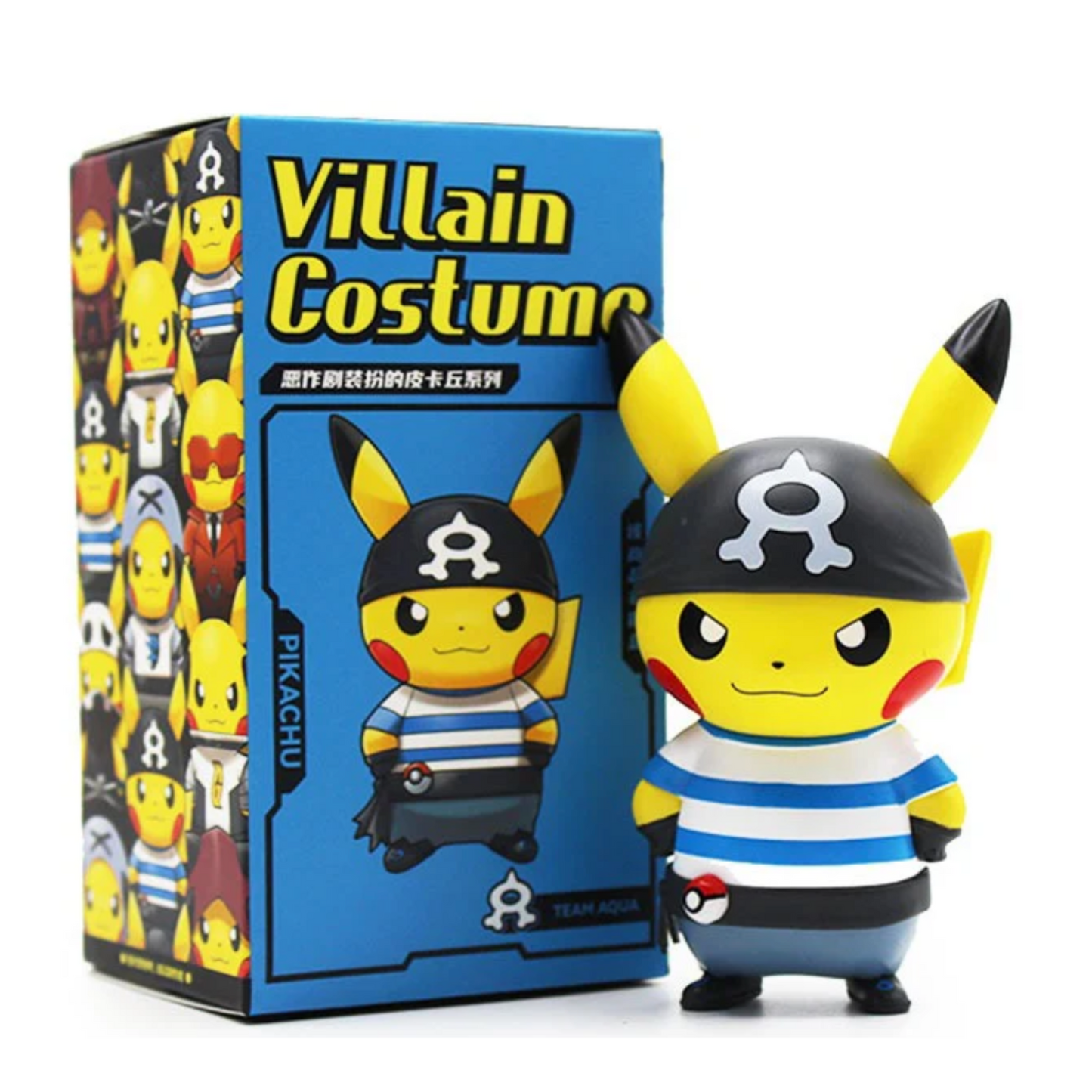 Pokemon Pikachu Villain Figurines