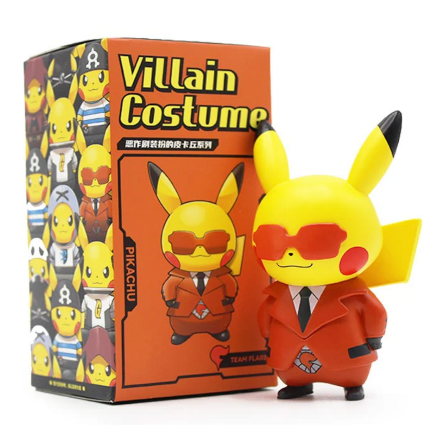 Pokemon Pikachu Villain Figurines