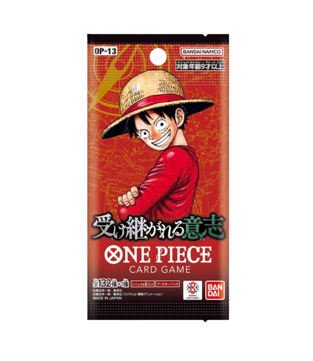 One Piece 13 "Inherited Will" JP Booster BOX (Recommended for 15+)