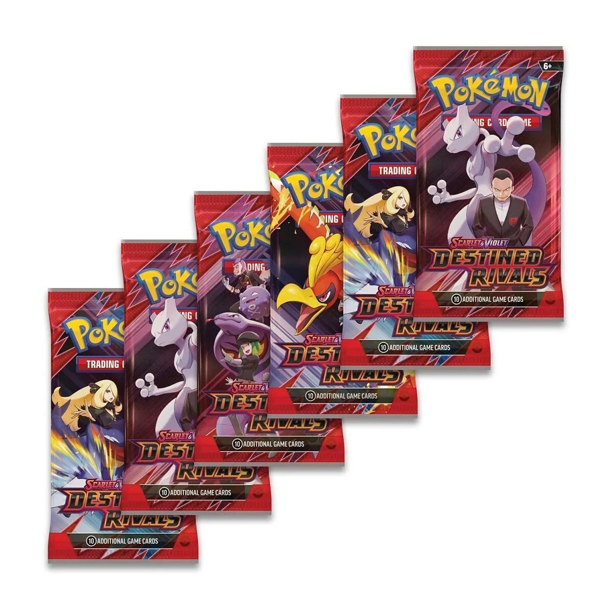 x4 Destined Rivals Booster Pack