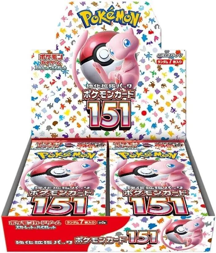 Pokemon 151 Japanese Booster BOX (Recommended for 15+)