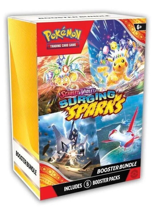 Pokemon Surging Sparks Booster Bundle  (Recommended for 15+)