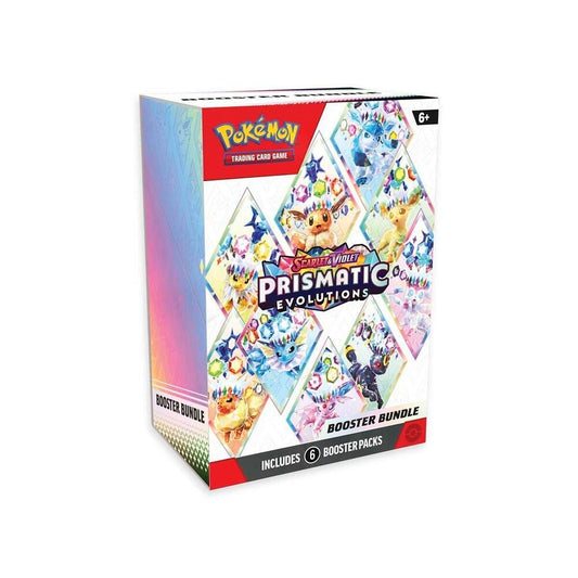 Pokemon Prismatic Evolutions Booster Bundle (Recommended for 15+)