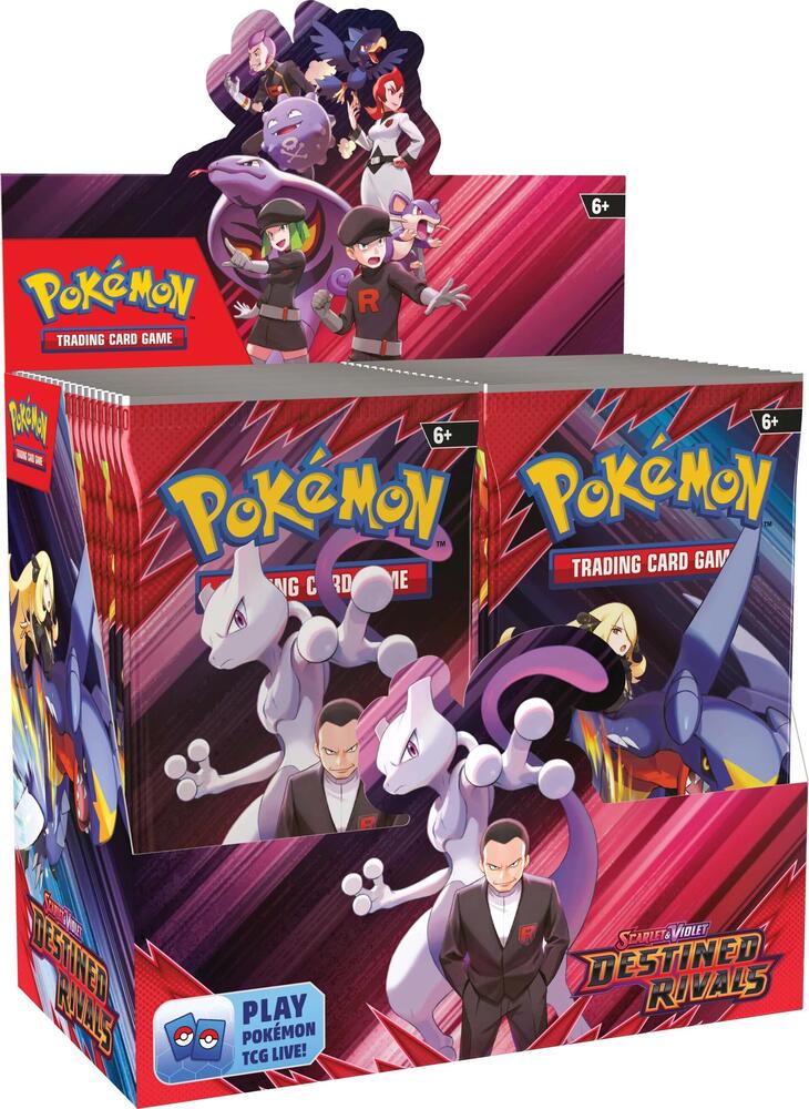 Pokemon Destined Rivals BOOSTER BOX (Recommended for 15+)