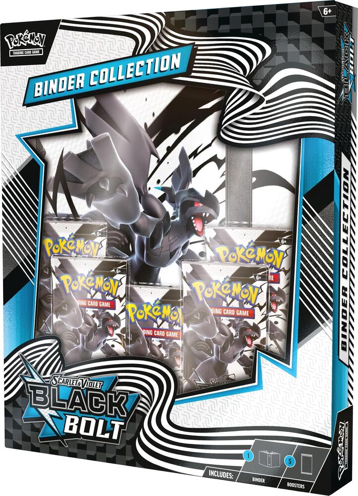 Pokemon Black Bolt Binder Collection (Recommend for 15+)
