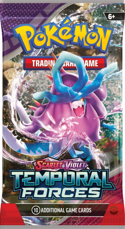 LMB Temporal Forces PACKS (IR or Better hits) Pokemon Scarlet & Violet (Recommended for 15+)