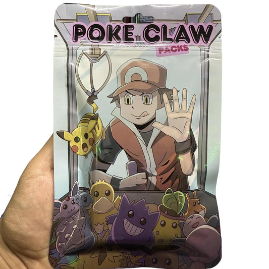 PokeClaw Packs- 5 japanese packs w/ 5 random cards