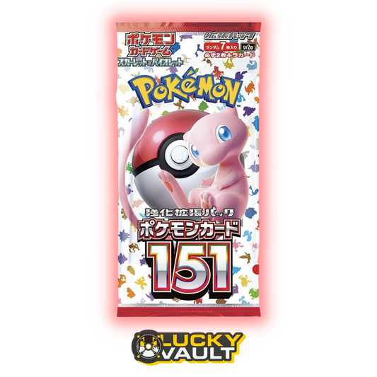 151 Japanese Booster Packs (Recommended for 15+)