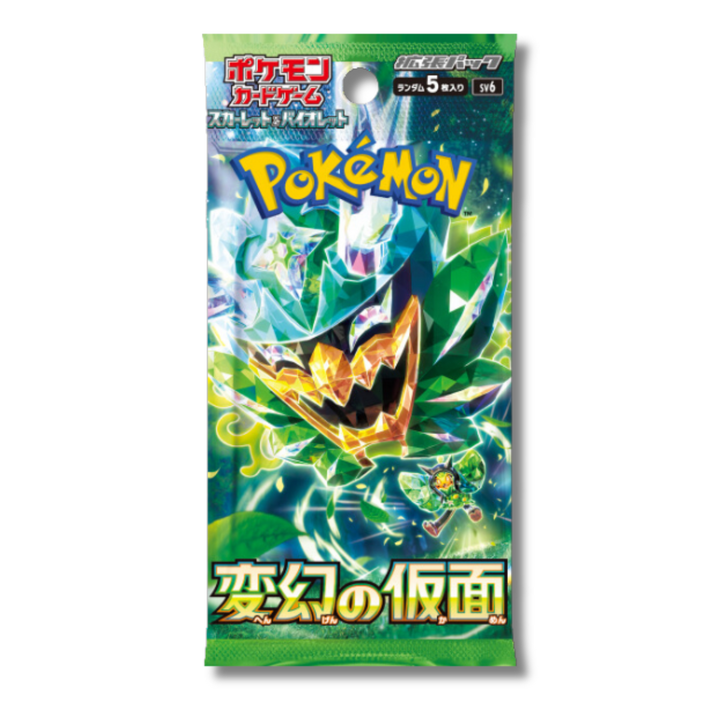 LMB Mask of Change JP PACKS (AR or Better hits) Pokemon Scarlet & Violet SV5k (Recommended for 15+)