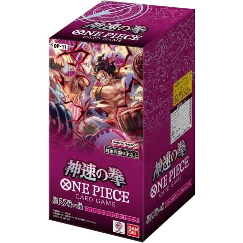 One Piece A Fist Of Divine Speed JP Booster BOX (Recommended for 15+)