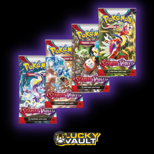Scarlet and Violet English Booster Packs (Recommended for 15+)