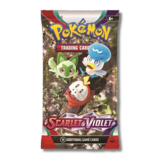 Scarlet and Violet English Booster Packs (Recommended for 15+)