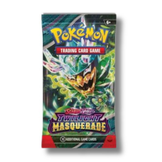 LMB Twilight Masquerade EN PACKS (IR or Better hits) Pokemon Scarlet & Violet (Recommended for 15+)