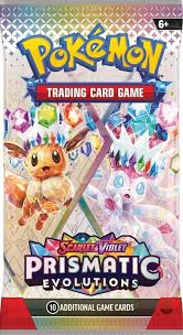 Pokemon Prismatic Evolutions Booster PACKS (Recommend for 15+)